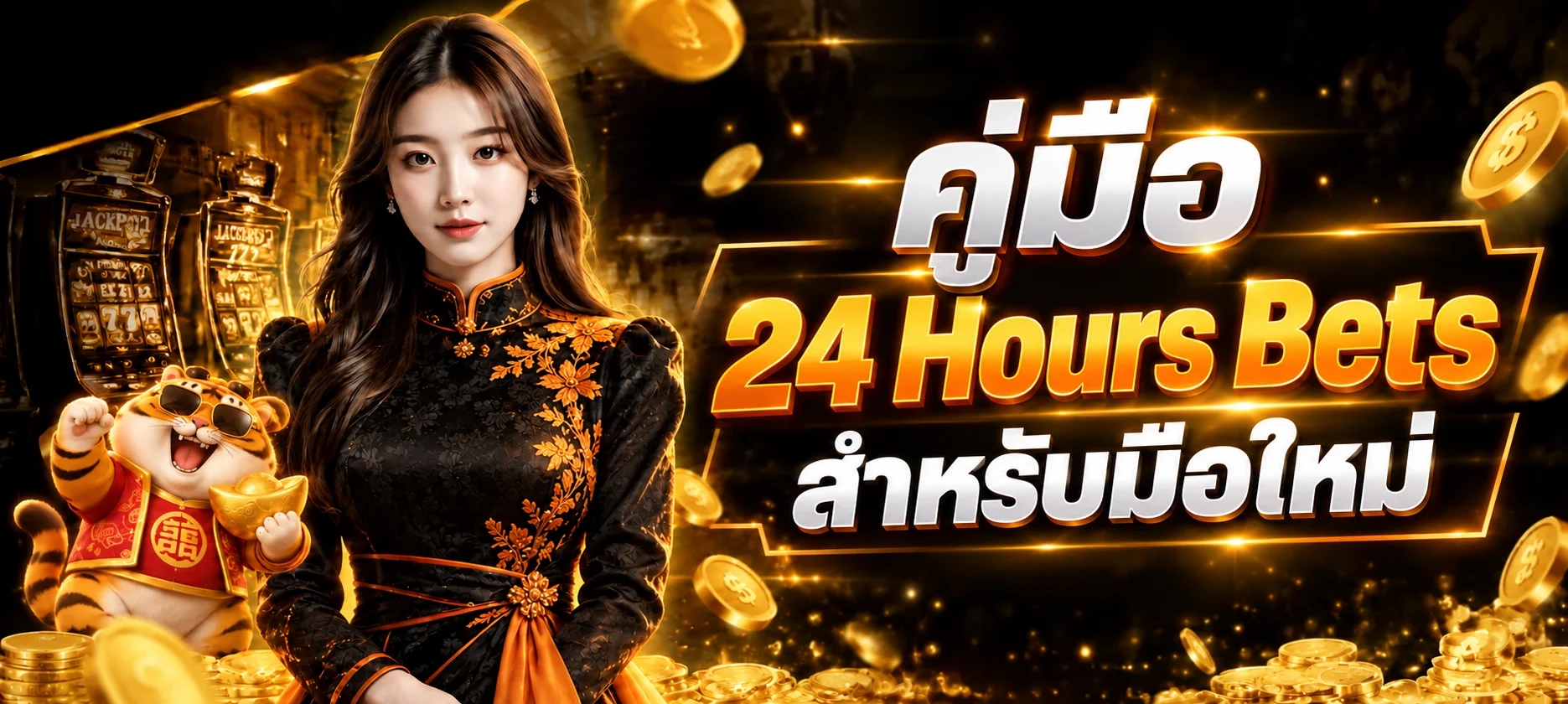 24 Hours Bets | คู่มือสมัคร ทางเข้า และเลือกเกมมือใหม่